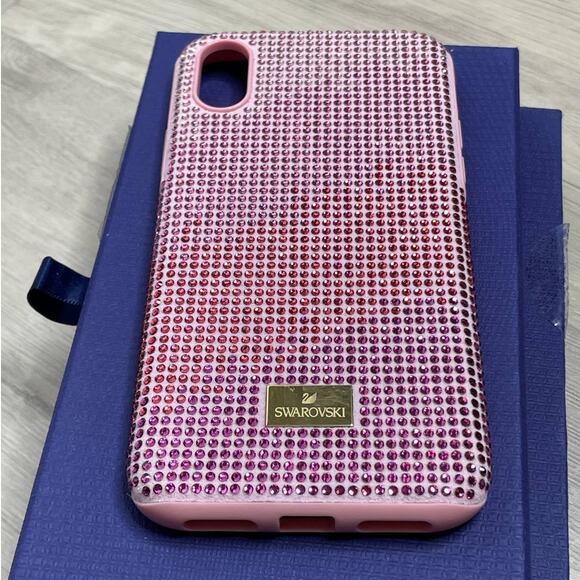 Swarovski High Love gradation of pink tones iPhone XS Max Case - Picture 5 of 8